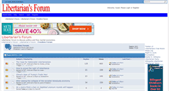 Desktop Screenshot of libertariansforum.com